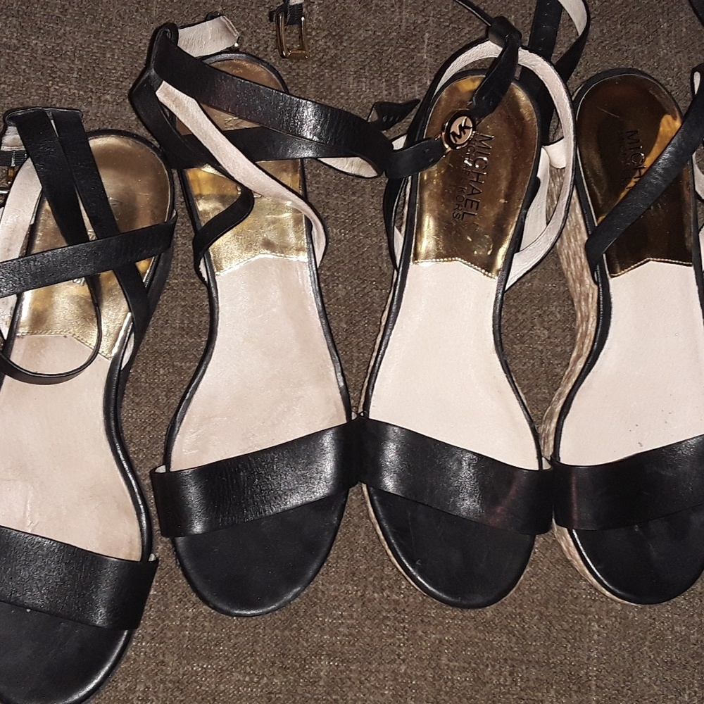Bundle of michael kors wedges